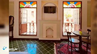 نمای داخلی اتاق مرجوک اقامتگاه سنتی قیصریه - شیراز